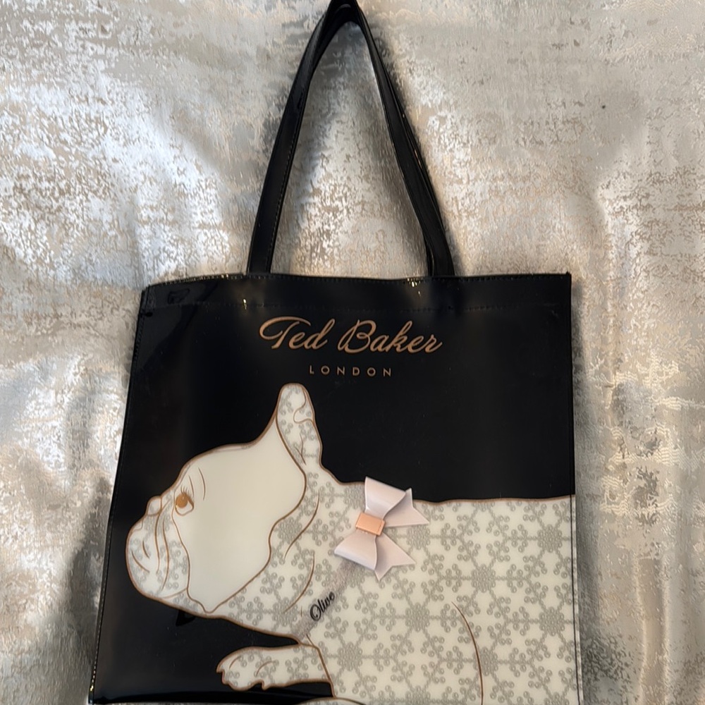 Ted Baker Black and White Tote Bag